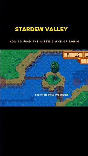 HOW TO FIND THE MISSING AXE OF ROBIN #Stardew #stardewvalley #stardewvalleymobile #onlinegame