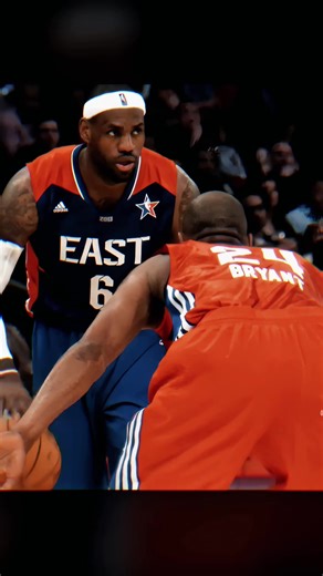 Kobe vs LeBron got personal😳 #kobebryant #lebronjames #nba #basketball #allstar