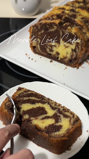 Delicious Marble Loaf Cake Recipe | Tasty Homemade Dessert