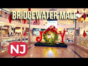 Bridgewater Commons Christmas Tour (4K) — Holiday Vibes, Stores & Weekend Atmosphere