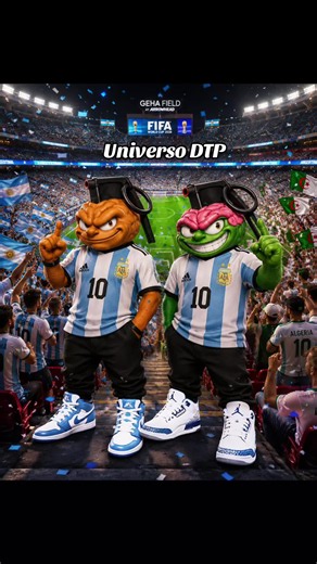 Universo DTP: Animación sobre Mundial 2026 y Argentina