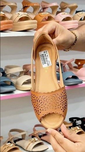 Ladies Closed Toe Slingback Sandal Laser Cut Design | Comfortable Stylish Summer Wear Mega Shoe