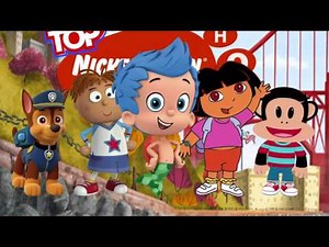 Top 5 Nickelodeon Kids Show 2015 Finger Family Nursery Rhyme for Children 4K Video