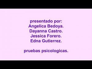 calificación y puntuación CMAS R