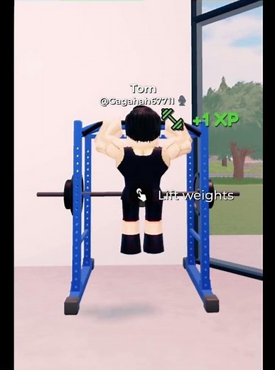 Roblox Rocitizens 24/7 fitness professional personal trainer:Tom Yeung