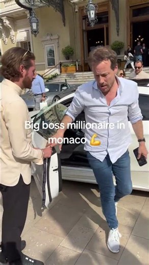 Big boss millionaire in monaco