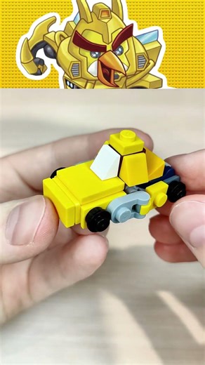 Bumblebee Chuck Angry Birds Transformers LEGO #lego