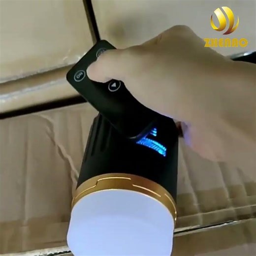 Hook Magnet Built-in Battery LED Remote Control Tent Outdoor Lamp USB Charge Lighting Camping Light