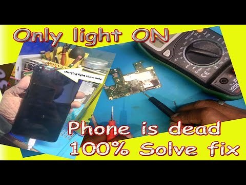Infinix Hot 10 Charging Light Show Only Phone in Dead Not On