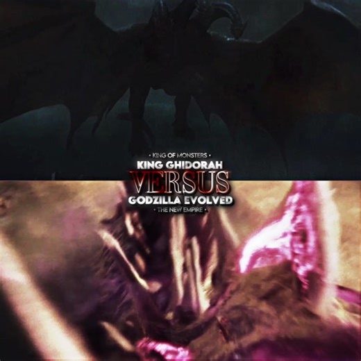 King Ghidorah vs Godzilla Evolved: Epic Showdown