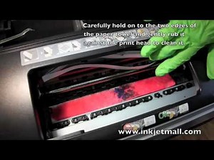 Epson small format printer maintenance