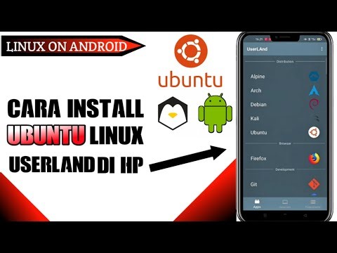 Cara install Ubuntu Linux di aplikasi USERLAND hp