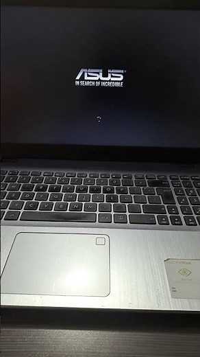 FORMATEO PORTÁTIL ASUS VIVOBOOK 8ª GENERACIÓN 😎👍#shorts #short
