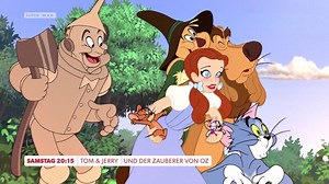 Im Ernstfall halten auch Katz und Maus zusammen! 🐱🐭 Heute Abend um 20:15 Uhr zeigen wir "Tom & Jerry und der Zauberer von Oz". | RTL SUPER
