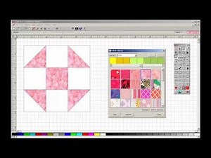 Quilt-Pro 6 Demo - Draw your own block