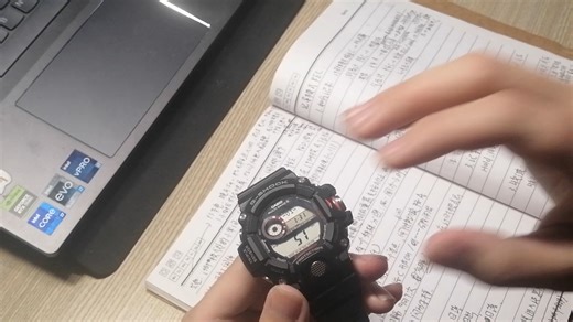 「卡西欧G-shock」我的手表分享同时也是最全的功能使用讲解说明：GW9400，户外三重感应一猫人，工具表