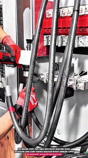 Wire Stripping Machine - High-Speed Cable Peeling Tool up to 50 mm