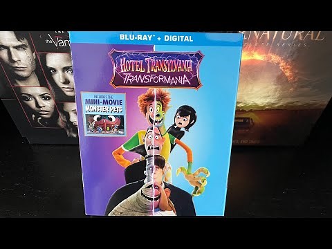 Hotel Transylvania: Transformania Blu-ray Unboxing