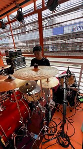 3.6K views · 1.3K reactions | Drum Soundcheck! 論 complete set-up! Using Pearl Drums, sE Electronic Mics, Arborea Cymbals, Rimshot Drumsticks  #drums #drumsetup #drumtones #pearldrums #sEelectronics #arboreacymbals #rimshotdrumsticks #umahonbrothers | Ken Jezer Umahon | Facebook