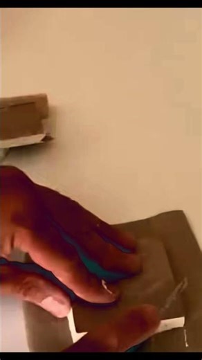 Perfect Way to Fix a Ceiling Drywall Hole (Pro Method)#shots #satisfying