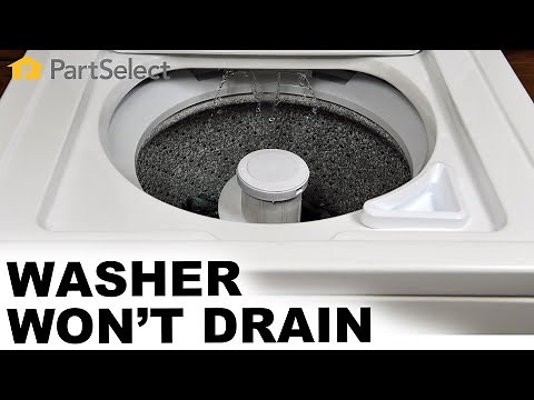 Washer Troubleshooting: Top-Load Washer Won't Drain - How to Fix Your Washer | PartSelect.com