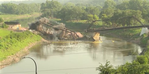 Work to replace the BNSF rail bridge begin Tuesday