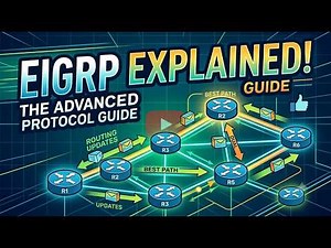EIGRP Routing Protocol Explained | DUAL, Successor & Feasible Successor.