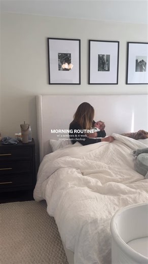 Hannah Coleman | Lil morning routine vlog as we get ready for my 6-week postpartum check-up 🕊️✨ How are we already at 6 weeks?! Time is flying, yet somehow... | Instagram