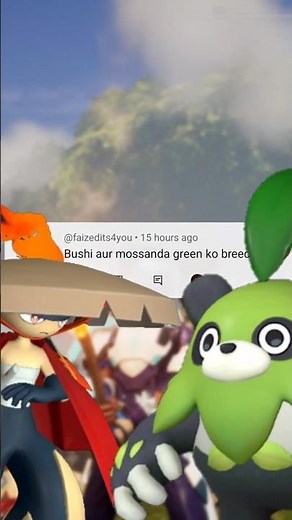 Mossanda and Bushi Pokemon Breeding in Palworld #palworld #pals #breeding