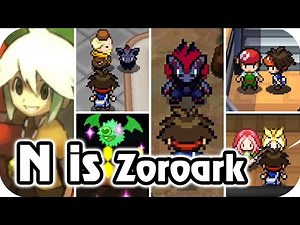 Pokémon Black & White : N is Zorua and then Zoroark (HQ)