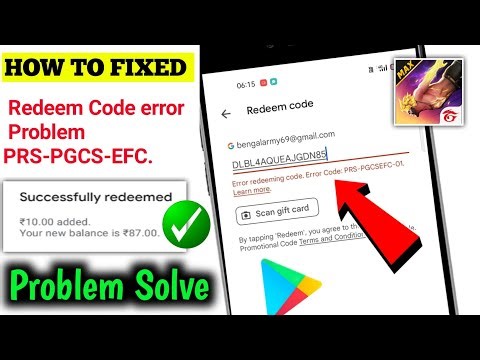 error redeeming code. error code prs-gcrpm-01 | redeem code error prs-pgcsefc-01 solution |