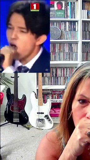 BEST SINGER EVER? 1st Reaction DIMASH SOS - See full Reaction: https://youtu.be/RoSHBwfybns #shorts