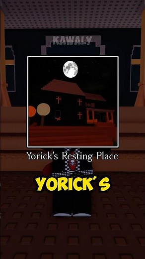 The Origin of Yorick’s Resting Place.. #roblox #forsaken