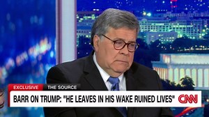 Bill Barr tells Kaitlan Collins what he finds 'nauseating' about Trump