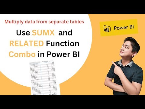Use SUMX and RELATED Function in Power BI to Multiply Values from Different Tables in the Model