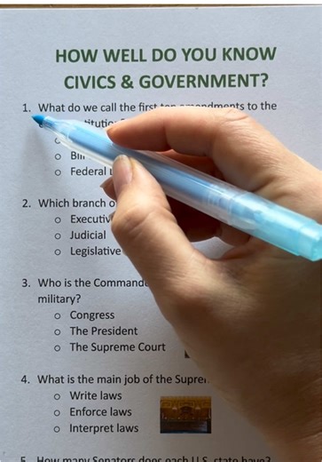 Challenge Yourself with a Civics and Government Quiz