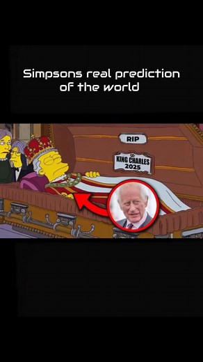 Simpsons real prediction of the world #creepy #simpsonsclip #England #princecharles #foryoupagereels | JM Zakaria