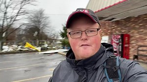 From Chris Davis NewsChannel 5: "This is what’s left of the Family Dollar in Hopkinsville on 9th Street. Christian County EMA says — no serious injuries or fatalities have been reported yet." | NewsChannel 5 Nashville