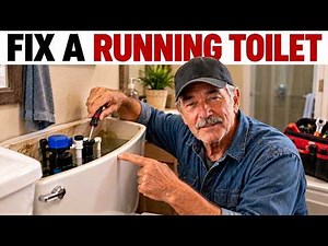 The Old Handyman Way To Fix a Running Toilet in 10 Minutes (No Plumber Needed)