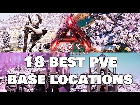 The Best PVE Base Locations for LOST COLONY - Ark Survival Ascended.