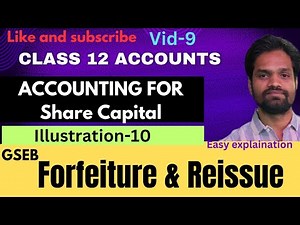 STD -12 ACCOUNTS[PART-2]||ACCOUNTING FOR SHARE CAPITAL [Vid-9]|GSEB|CLASS 12 COMMERCE|ABHISHEK SIR