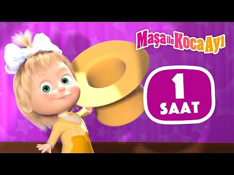 Maşa İle Koca Ayı - 🤩🎭 Kutlama hazırlığı 💃🌟 1 saat ⏰ Çizgi Film Koleksiyonu