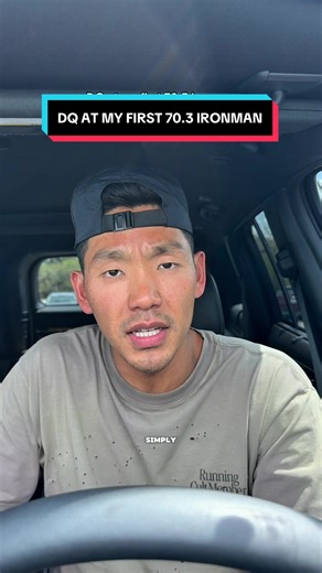 DQ at my first 70.3 Ironman #run #ironman #running #cycle #bike | matt choi ironman dq
