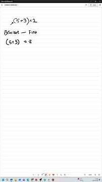 How well do you understand BIDMAS?