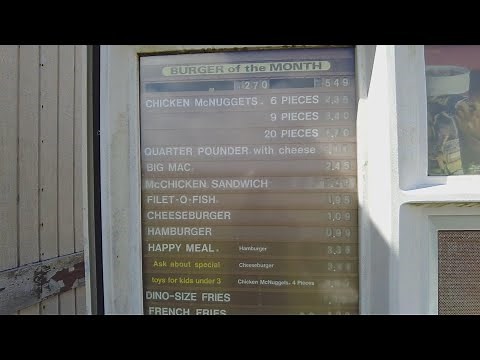Abandoned McDonald’s Displays Prices From 1994 in Alaska