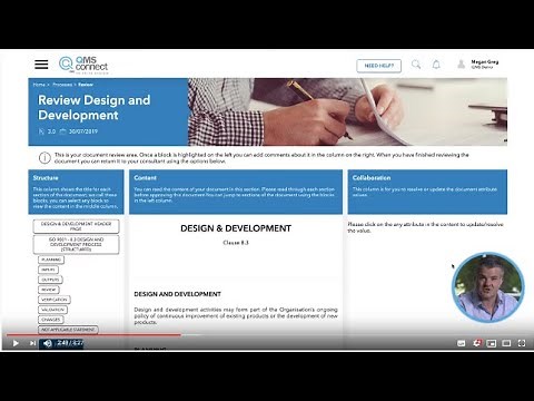 How to use the QMS Connect Management System Platform