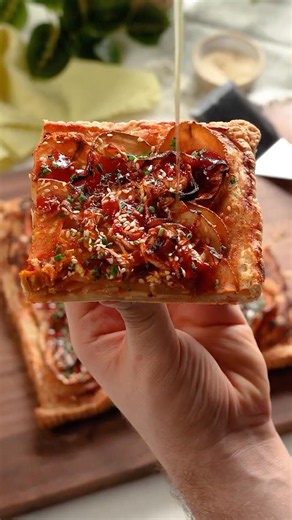 Potato-Leek Tart with Gochujang & Honey Recipe!