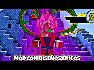 Este MOD/ADDON de Dragon Ball z tiene diseños suculentos | Minecraft PE y bedrock