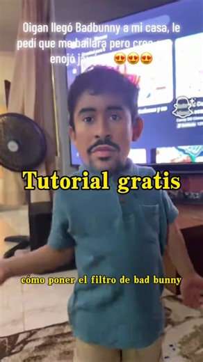 cómo poner el filtro de bad bunny ✨ bad bunny filtro tutorial 🔥 Tutorial, sígueme para usar esta plantilla de IA, bad bunny filtro tutorial, filtro de bad bunny, how to use bad bunny filter, bad bunny filter effect, efecto bunny filtro, filtro de bad bunny como poner, bad bunny filtro niño bailando, bad bunny filter capcut, cómo poner el filtro de bad bunny en snapchat shop, como usar el filtro de bad bunny, cómo se llama el filtro famoso de bad bunny, bad bunny filter effect tutorial, bad bunn