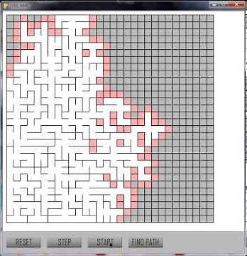 Python + Pygame - Maze generation